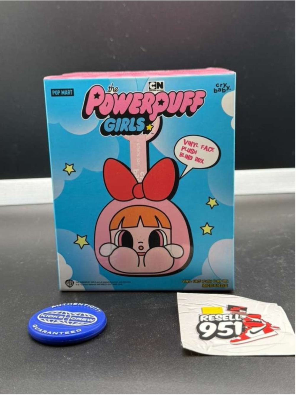 Pop Mart Crybaby x Powerpuff Girls Vinyl Face Plush Blind Box Authentic Sealed